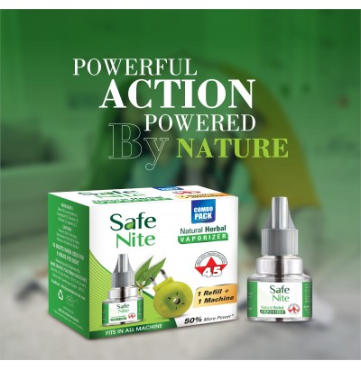 SAFE NITE HERBAL LIQUID VAPORISER MACHINE PACK 