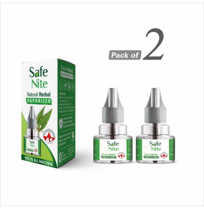 SAFE NITE HERBAL LIQUID VAPORISER TWIN PACK 