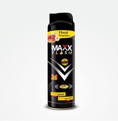 MAXX FLASH MOSQUITO INSECT KILLER SPRAY FLORAL 200 ML 