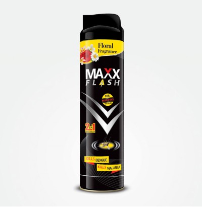 MAXX FLASH MOSQUITO INSECT KILLER SPRAY FLORAL 400 ML 